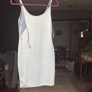 Love J White Sleeveless Dress